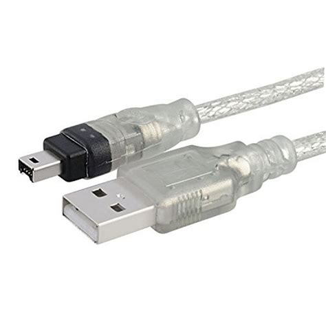 6ft FireWire (IEEE 1394) 6P/4P Cable - Micro Connectors, Inc.