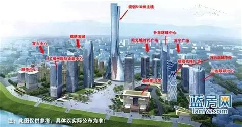 福建第一高楼今天动工：518米，建成后将超过台北101