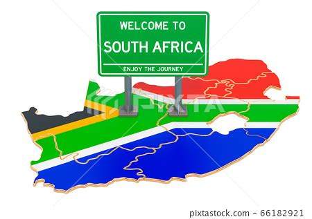 Billboard Welcome to South Africa - Stock Illustration [66182921] - PIXTA