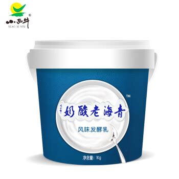 小西牛 青海桶装 老酸奶 原味益生菌酸奶高原4.0g蛋白 1L装-阿里巴巴