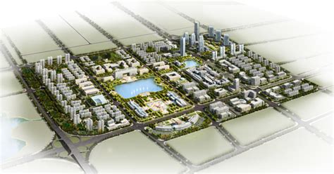 渭南市城市中心区城市设计及核心区修建性详细规划|清华同衡