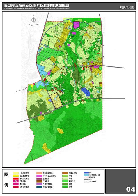 《青岛西海岸新区总体规划（2018-2035年）》土地利用规划图_来源