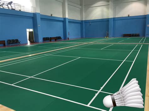 羽毛球场地胶-PVC运动地板、健身房专用地板、悬浮拼装地板 ...