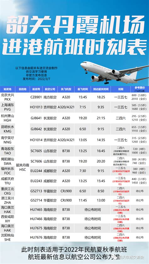 邵阳武冈机场2021年-2022年冬春季航班时刻表-全网搜索
