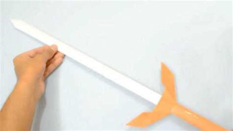 剑的手工折纸方法(手工剑怎么做 折纸步骤) - 抖兔学习网