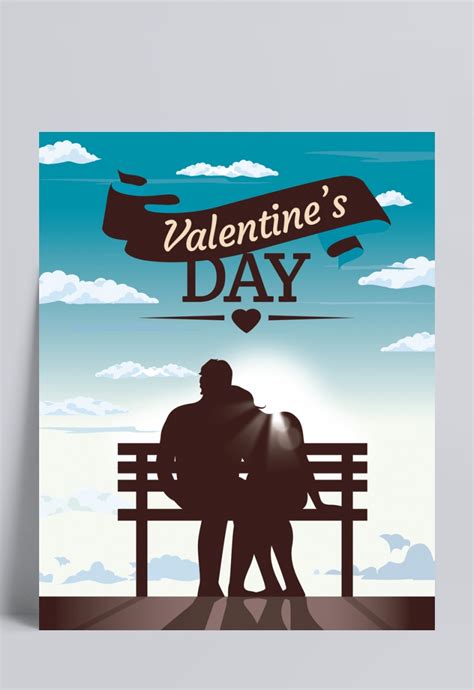 黑白色情侣照片照片情人节节日庆祝英文贺卡 - 模板 - Canva可画