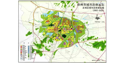 徐州区域划分图图片