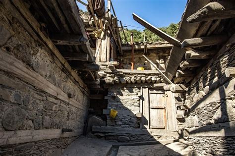 Premium Photo | Traditional kalash wooden house in kalash valley in ...
