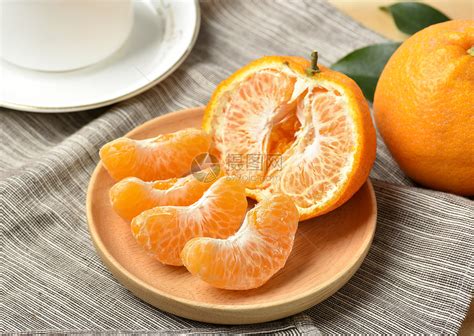橘子植物图背景图片-橘子植物图背景素材图片-千库网