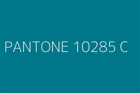 PANTONE 10285 C Color HEX code