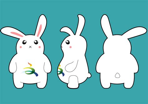 兔子吉祥物|平面|吉祥物|Dream潮 - 原创作品 - 站酷 (ZCOOL)