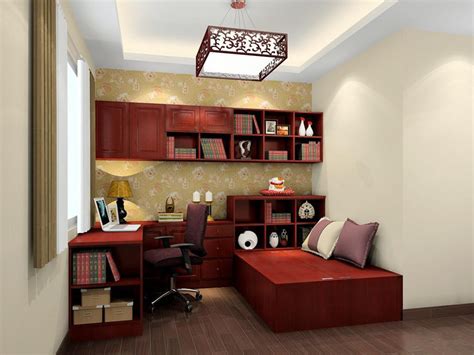 中式书房的设计|空间|家装设计|盛利设计小甜 - 原创作品 - 站酷 (ZCOOL)