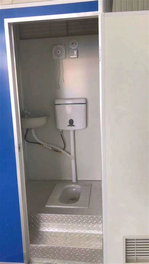 工地流动卫生间彩钢移动厕所临时洗手间户外简易厕所淋浴房现货-阿里巴巴