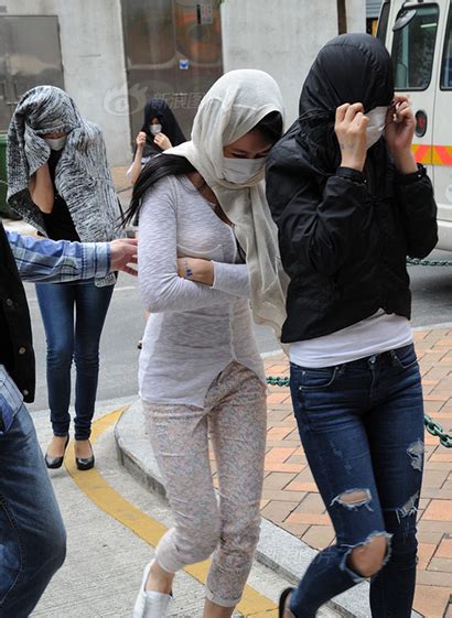 被捕的21名韩国卖淫女子长啥样？_海口网