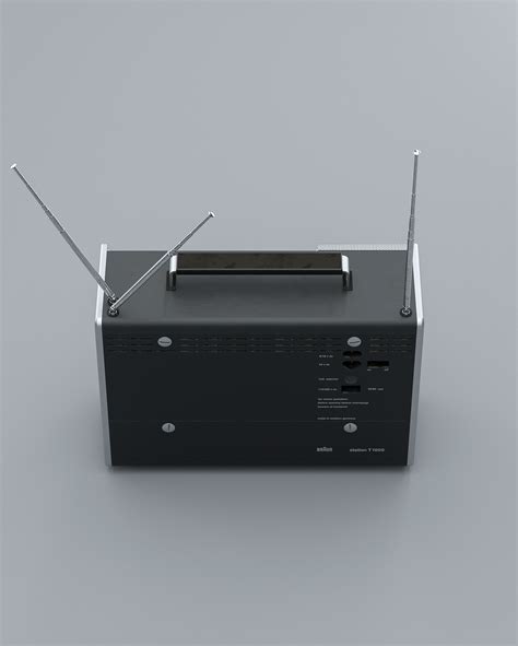德国BRAUN公司生产受收藏者追捧——BRAUN T1000收音机 - 普象网