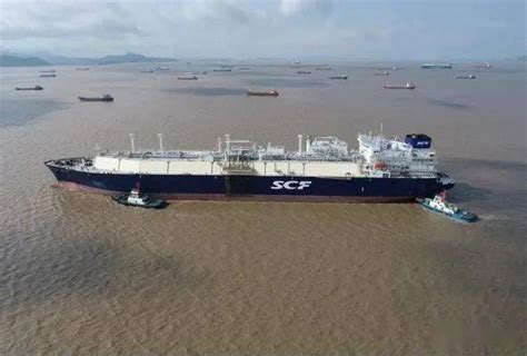 “巨无霸”冰级LNG运输船来到舟山_船舶