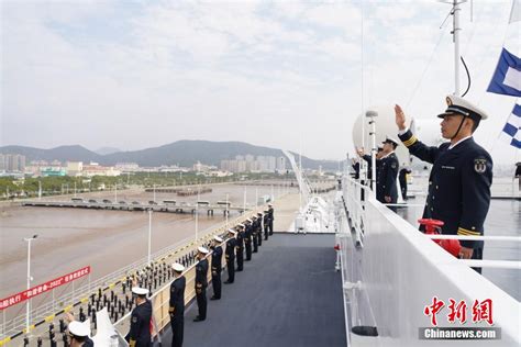 中国海军“和平方舟”号医院船启航执行“和谐使命-2022”任务-新闻中心-温州网