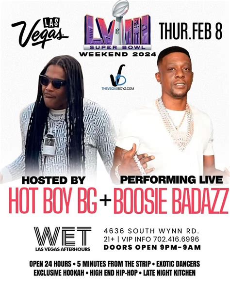 Big Game Weekend Party | Wet Nightclub Las Vegas - Thursday, February 8 ...