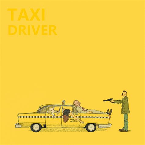 《出租车司机》《ANIMALS》原创插画设计_魔封波波波-站酷ZCOOL