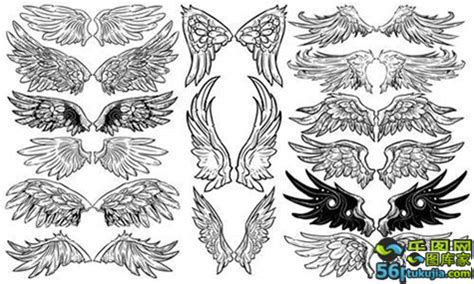 天使翅膀孤立的鸟类羽毛矢量猎鹰或鹰纹章符号自由概念猎鹰或鹰翼自由的象征素材图片免费下载-千库网