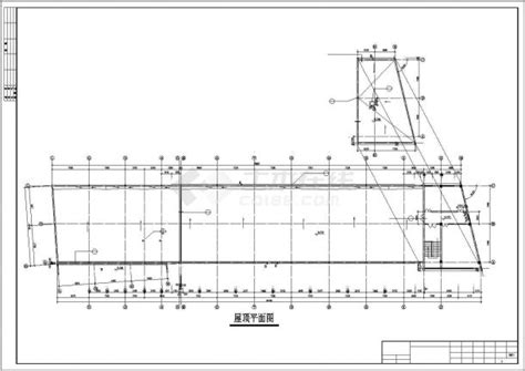 阜阳市某市政单位5300平米五层钢混结构办公楼建筑设计CAD图纸_办公建筑_土木在线