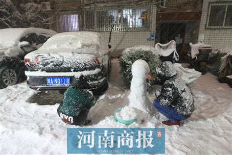 罕见！河南多地出现“雷打雪”！郑州上次发生是2009年“双十一”-大河网