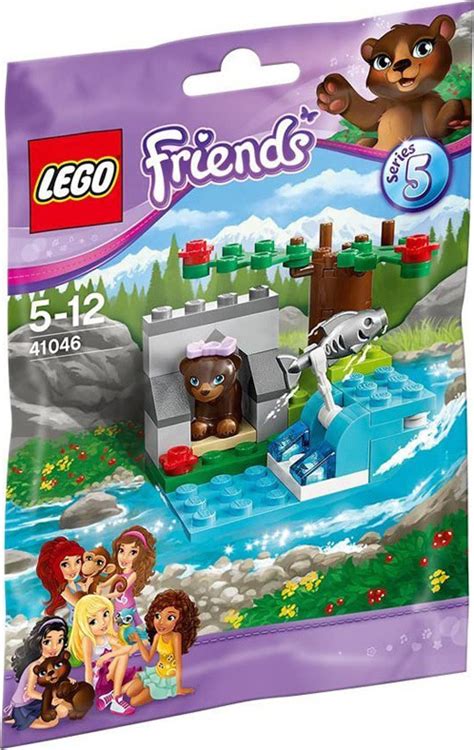 Đồ chơi LEGO 41046 cho bé - Mô hình hang bên suối của Gấu