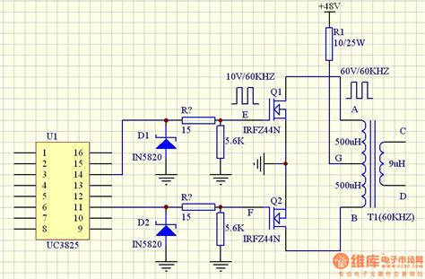 这个电源是怎么控制的，模电+uc3825？ (amobbs.com 阿莫电子论坛 - 东莞阿莫电子网站)
