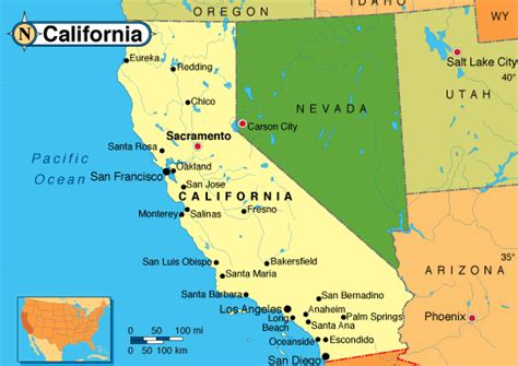 美国加州圣地亚哥地图_美国加州题地图 - 随意云