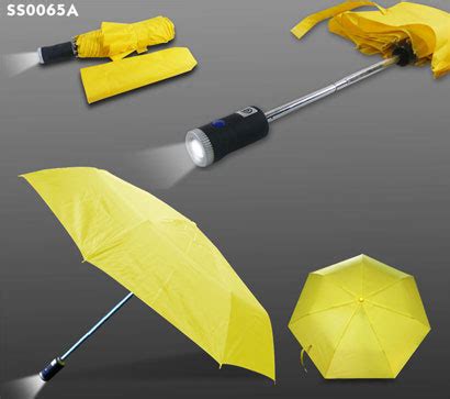 具有照明功能的LED伞，手电筒+雨伞合二为一_礼品定制_上海润新 ...