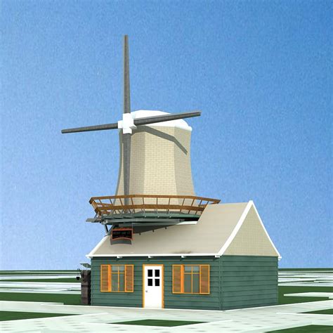 TMulle风车3D模型图纸 STEP格式 – KerYi.net