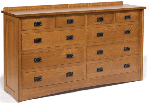 South Shore Olly Mid-Century Modern 6-Drawer Double Dresser, Brown ...