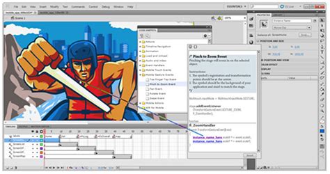 Adobe-Flash-Professional-CS5-Interface - Aprendemus Cursos Online