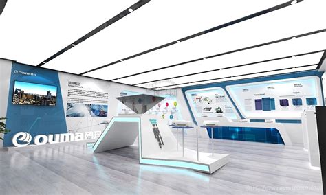 科技企业展厅设计图大全 – 设计本装修效果图