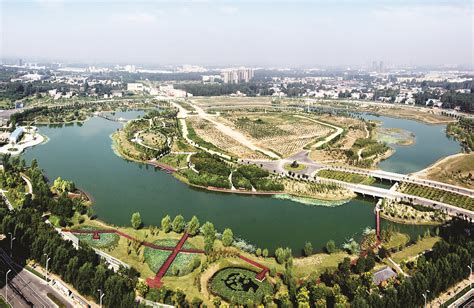许昌网-许昌市城乡一体化示范区占地705亩的芙蓉湖