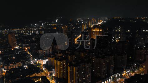 四川宜宾主城区日落夜景延时摄影—高清视频下载、购买_视觉中国视频素材中心