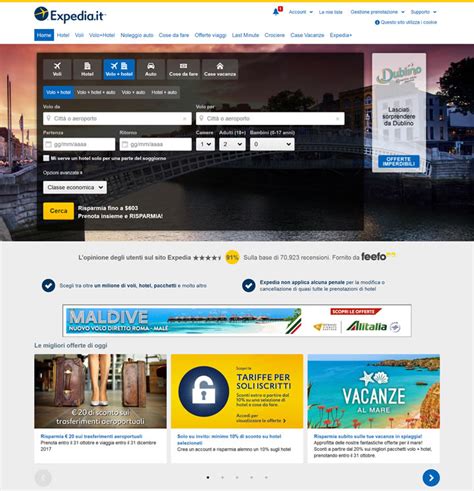 Expedia意大利旅游网站：酒店、机票和租车预订_欧洲购物网站_折扣快报_返券网