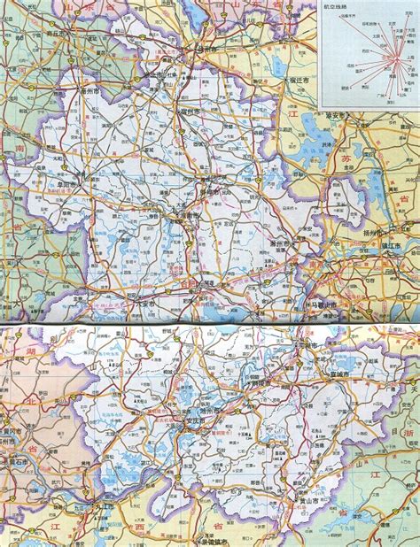 安徽省新版行政区地图_word文档在线阅读与下载_无忧文档