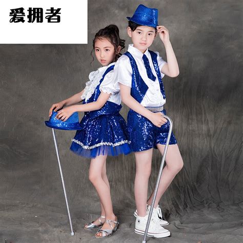 幼儿园六一表演服装舞蹈小孩一年级儿童运动会小学生啦啦队演出服_虎窝淘