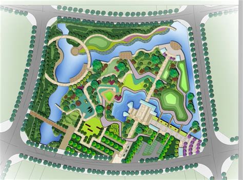 某公园与滨河公园规划设计