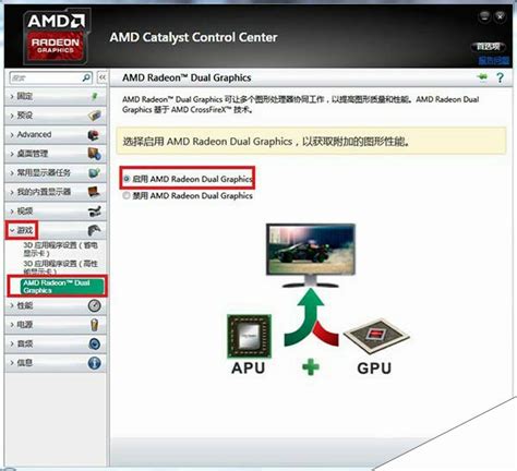 笔记本AMD双显卡怎么正确交火?