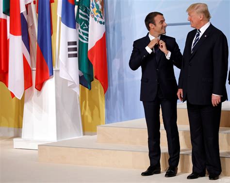 G20峰会首日:特朗普与马克龙全程热聊_手机网易网