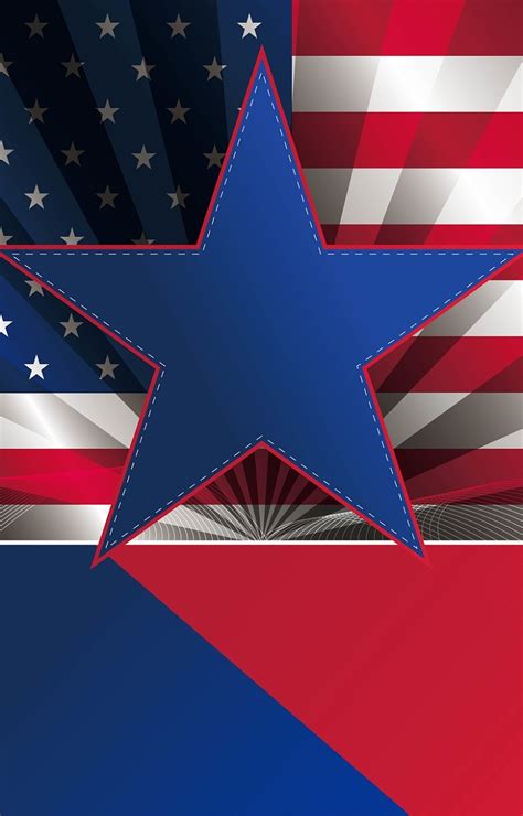 国旗上的五角星背景素材图片免费下载_觅元素
