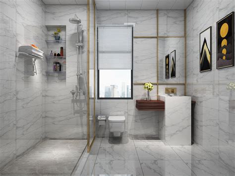 整体金色的配色让这个小空间精致高端大气，洗手池的布置巧妙的利用_装修美图-新浪家居