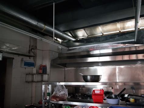 深圳福田餐厅厨房排烟设计规范安装系统图-深圳市百厨科技有限公司