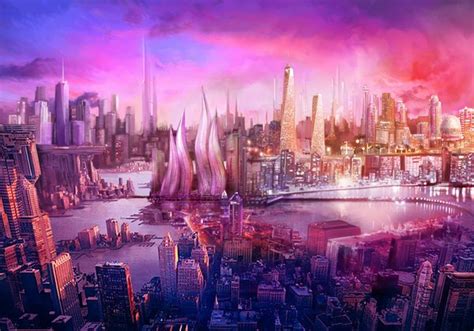 未来科幻城市|三维|动画/影视|秋叶数字_原创作品-站酷ZCOOL