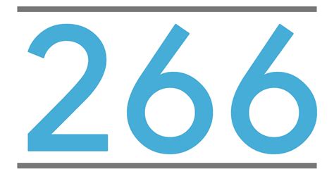 QUE SIGNIFICA EL NÚMERO 266 - Significado de los Números