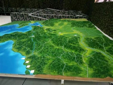 中国地形图沙盘模型,中地形图超清版大图,中地形图_大山谷图库