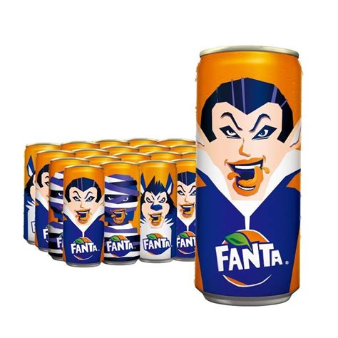 芬达 Fanta 橙味汽水 摩登罐 碳酸饮料 330ml*12罐 整箱装 可口可乐出品 新老包装随机发货 - 办公用品 办公文具