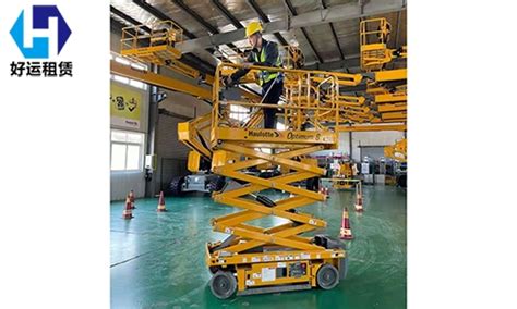 12米自行走升降平台全自动移动剪刀叉高空作业车租赁专业升降机-阿里巴巴